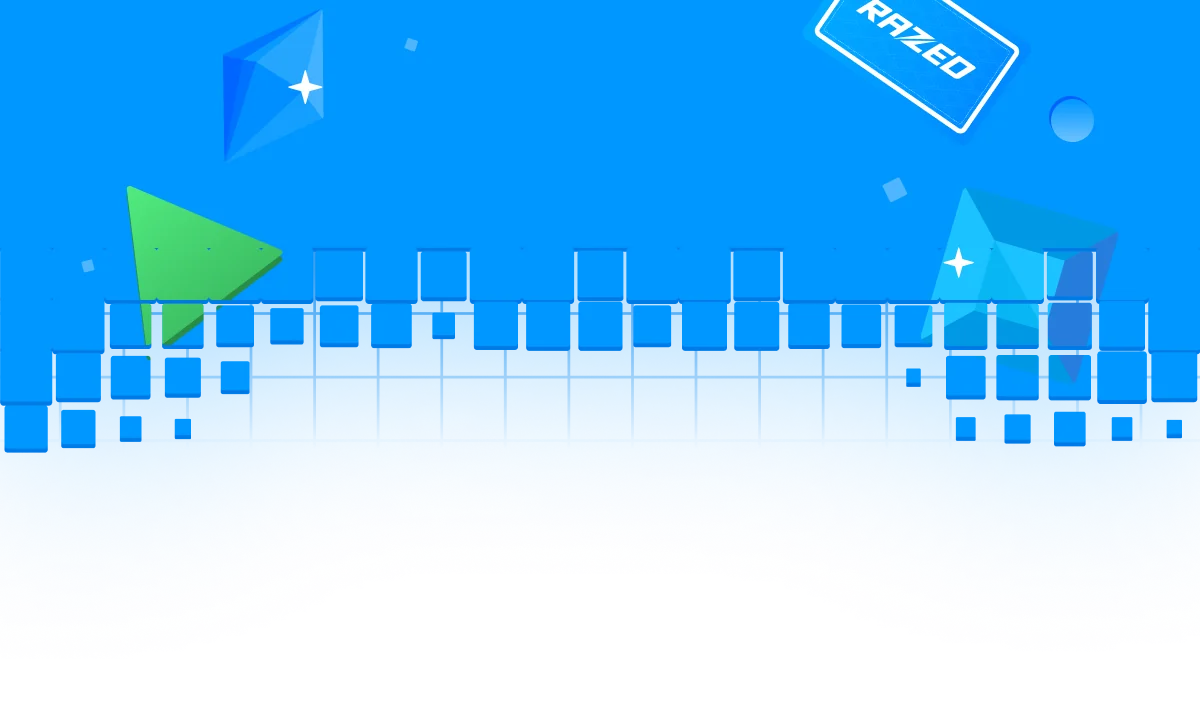 Razed Casino welcome bonus banner